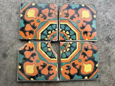 Taylor Tilery California Vintage Art Pottery Ceramic  Tiles • $120