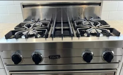 Viking 4 Burner 30” Natural Gas Cooktop Slide In Range • $999