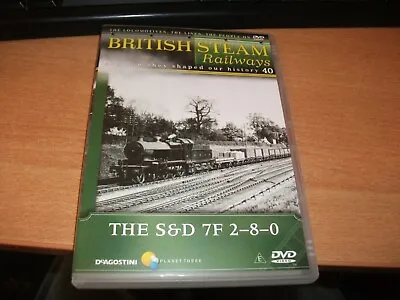 £3.75 • Buy Nbr 40 British Steam Railways Dvd - The S&d 7f 2-8-0 - Mint Disc - Free Postage