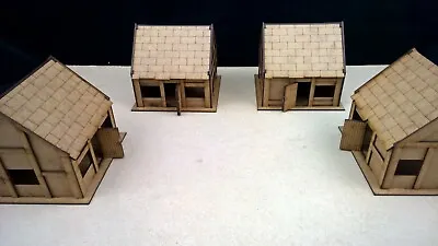 Cottage X4 Set Terrain  AOS 28mm Wargames Wargaming Building Sigmar Table Top • £17.99