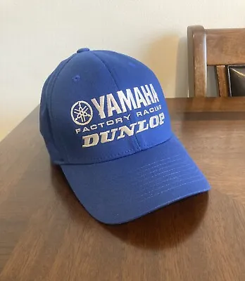 Yamaha Racing Dunlop Team Hat R1 R6 Motoamerica WSBK Gagne Hayes Schultz Toprak • $14.99