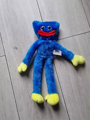 Official Poppy Playtime Blue Smiling Huggy Wuggy Supersoft Plush Toy 32cm • £20