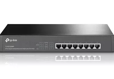 TP-Link TL-SG1008MP - 8-Port Gigabit PoE Switch  8 PoE+ Ports @153W R • $84.49