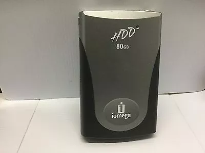 IOMEGA DHD080-U 80GB AC Powered USB External Hard Drive  • $25.95