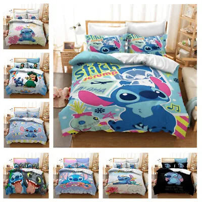 Quilt/Doona/Duvet Cover Set Single/Double/Queen/King Size Bed Pillow Cases • $29.53