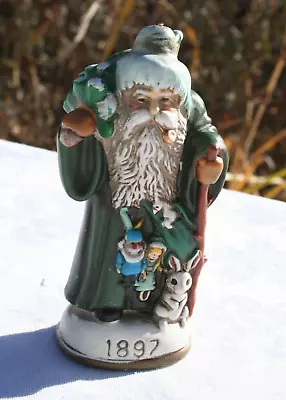 Vintage 1986 Christmas Reproductions Inc. Memories Of Santa 1897 Santa Ornament • $8.95