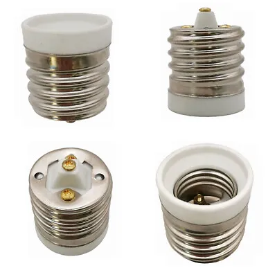 US 5-10 Pack Light Bulb Socket Adapter Mogul Base E39 To Medium E26 Screw Reduce • $10.59