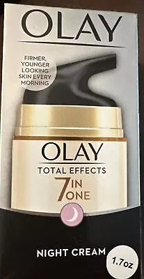Olay Total Effects 7 In One Night Cream 1.76 Oz • $18