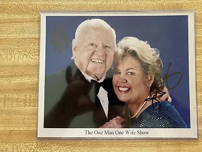 Mickey Rooney And Jane Chamberlin Rooney Auto Graph One Man One Wife Show • $20