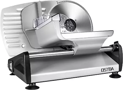 £58.52 • Buy OSTBA SL-518 Electric Deli Food Slicer With Child Lock Protection, Removable... 