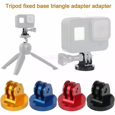 Tripod Monopod Aluminium Mount Adapter With Thread For GoPro SJCam Camera AUS • $17.90