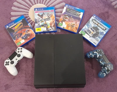 $325 • Buy Sony PlayStation 4 1TB Console, Controllers & Games Bundle