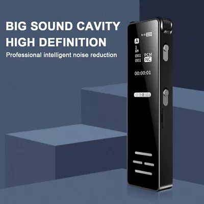 MP3 Player Recording Digital Audio Recorder LCD Voice Dictaphone Sound Activated • $46.19