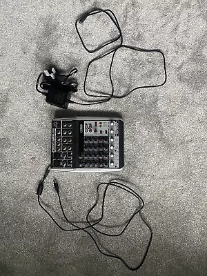 £60 • Buy Behringer 802 XENYX 8-Input 2-Bus Mixer Small Format Mixer