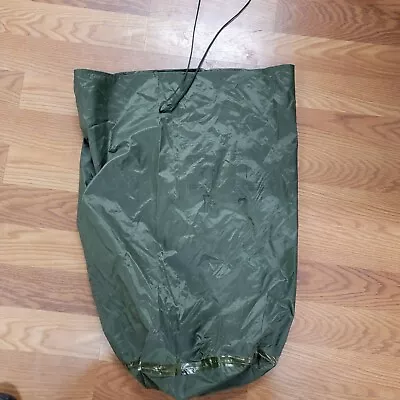 Used Military Wet Weather Bag Rucksack Liner Waterproof  Bag US OD Green VGC • $9.49