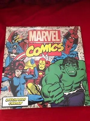 Marvel Comics Official 2020 Calendar Danilo Highly Collectible Unopened • £1.49