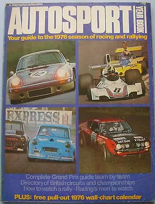 Autosport Yearbook 1976 Grand Prix Teams & Circuits British Circuits Rallying + • £15