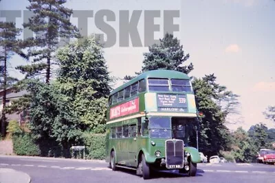 35mm Slide London Transport AEC Regent 3 Weymann RT3192 KYY921 1971 Original • £4.39