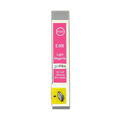 £5.35 • Buy 1 Light Magenta Ink Cartridge For Epson Stylus Photo PX650, PX730WD, R265, RX585