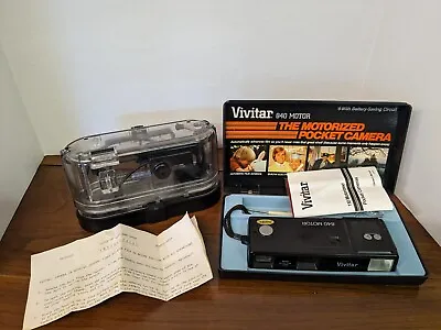 Vintage Vivitar Underwater Camera Kit Complete W/ Original Boxes Good Condition  • $14.99