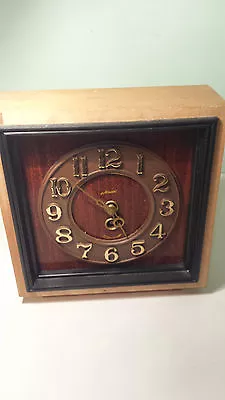 Majak Mayak Soviet Ussr Cccp Russia Clock Rare Wooden Deco Not Jantar Yantar • $49