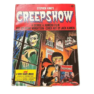 $45 • Buy Stephen King’s Creepshow Horror Illustrated Novel First Printing 1982 Paperback