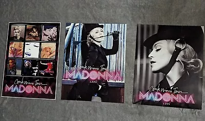 Madonna Confessions Tour Photos BOY  TOY 2006 Promo Lot 2 Mint + 1 SHEET W/S • $85