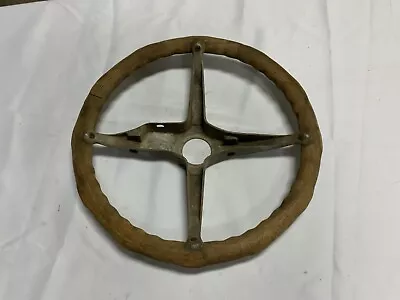 Ford Model T 17  Wood Fat Boy Man Tilt Steering Wheel Swing Spider Wooden VTG  • $150