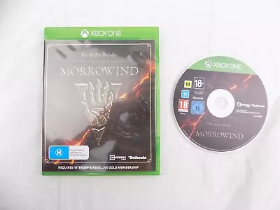 Mint Disc Xbox One The Elder Scrolls Online Morrowind Free Postage • $4.74