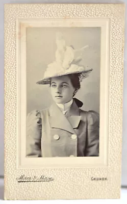 Fashionably Dressed  Victorian Lady 1 X CDV Card 1880-1900's • £2.20