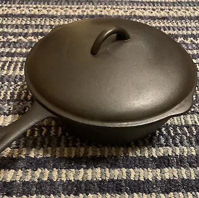 Vintage BSR Birmingham Stove & Range Cast Iron #8 Chicken Fryer Skillet W/lid • $74.99