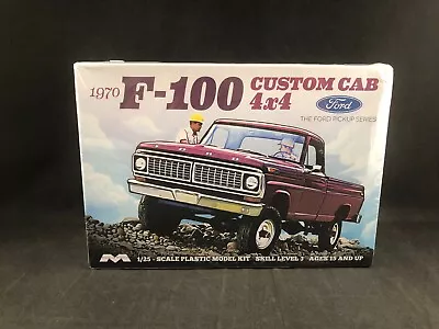 Moebius 1970 F-100 Custom Cab 4x4 Pickup 1:25 Scale Plastic Model Kit 1230 NIB • $40