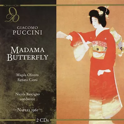 NEW 2 CD Set PUCCINI Madama Butterfly ~Magda Olivero Renato Cioni ~ Naples 1961 • $20.65