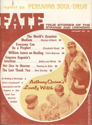 Fate Digest/Magazine Vol. 22 #11 VG 4.0 1969 Stock Image Low Grade • $3.80