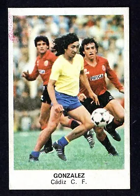 Jorge Magico Gonzalez - Cadiz Cf 1983-84 Card Futbol 84 Cano 83/84 Recovered • $150