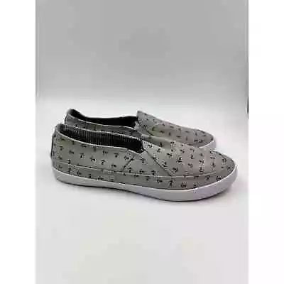 Men's Size 8.5 Anchor Canvas Slip-on Low Top Loafer • $19.99