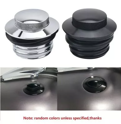 AU Flush Black Pop Up Gas Cap Vented Fuel Tank Fuel Cap Fit For Harley-Davidson • $23.27