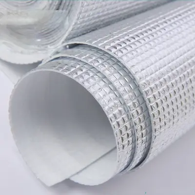 Aluminum Foil Wall Radiator Heat Reflector Back Long Heat Energy Saving Film Pad • £7.95