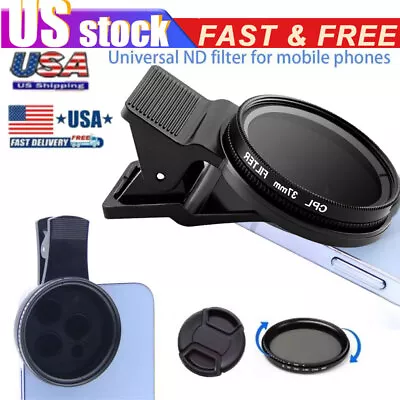 Solar Eclipse Smartphone Lens With Clip Universal  Solar Filter For Smartphone • $10.85