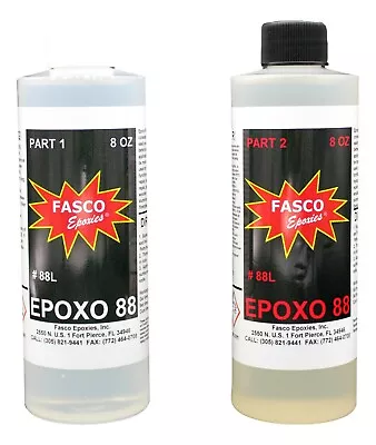 Fasco Epoxo-88 | 6min Set Epoxy Liquid Adhesive Glue Pint Kit • $41.99