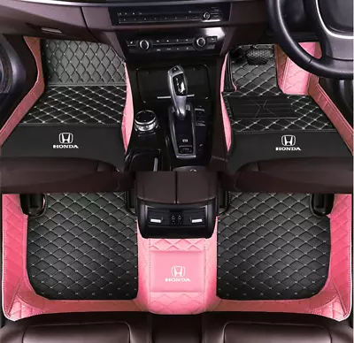 For Honda Car Floor Mats Accord Civic CR-V HR-V Insight Custom Waterproof Carpet • $175.99