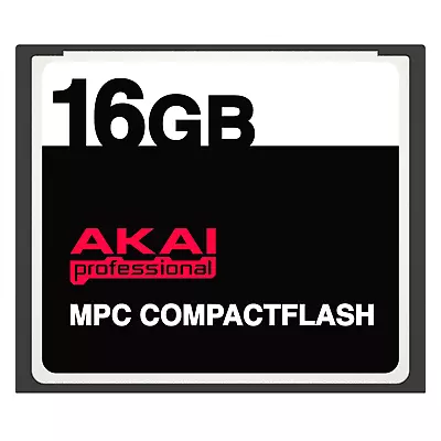 16GB Akai MPC CompactFlash CF Memory Card For MPC500 MPC1000 MPC2500 +more • $38.95