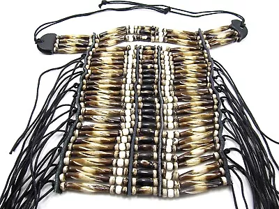 Brown Bone Hairpipe Breastplate Ceremonial Regalia Pow Wow • $28.88