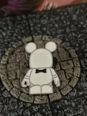 White Blank Tux Vinylmation Bow Tie Mickey Disney Collectible Trader Pin • $6.79