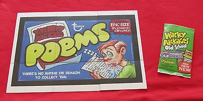 Wacky Packages Old School 4 Full Puzzle Set 9/9  Mint • $14.95