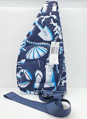 Vera Bradley Shore Enough Lighten Up Essential Sling - NWT • $39.99