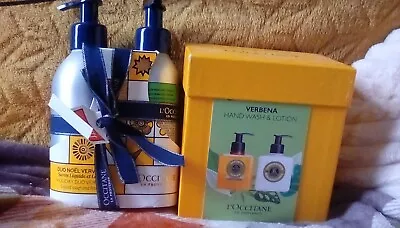 L’Occitane Verbena Hand Wash & Lotion Gift Sets X 2 • £39.50