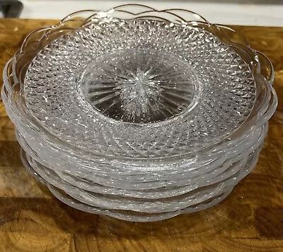 Villeroy & Boch Crystal Salad Plates Set Of 8! New Out Of Box! • $50