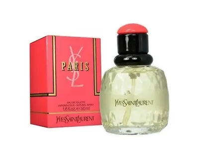 £52.90 • Buy YVES SAINT LAURENT PARIS 50ML EAU DE TOILETTE SPRAY  Perfume BRAND NEW
