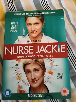 Nurse Jackie  Double Dose Seasons 1 And 2  6 Discs • £5.95